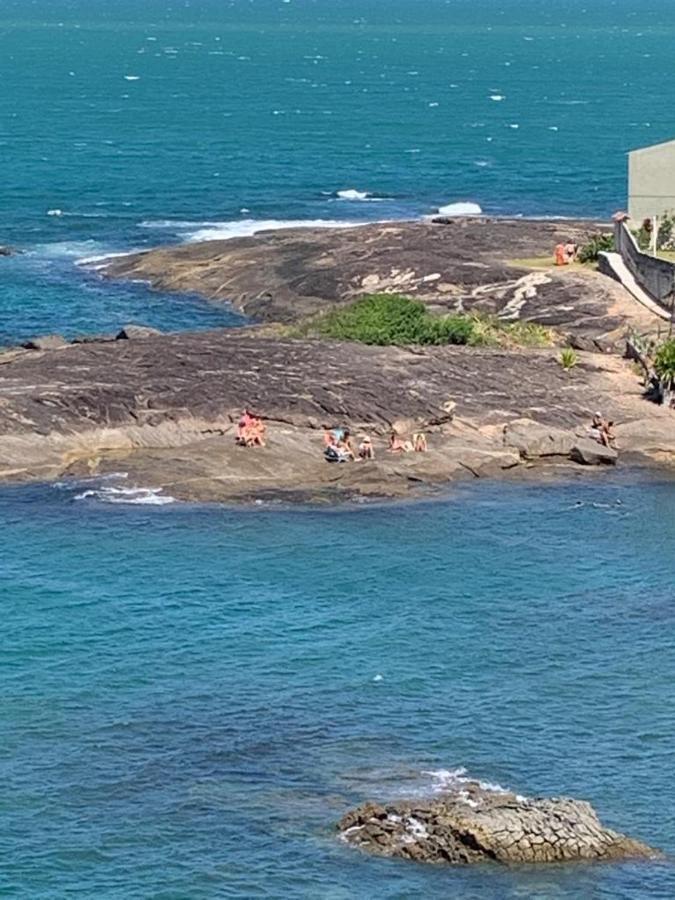 Apartamento Pe Na Areia E Aguas Tranquilas No Centro De Guarapari Extérieur photo