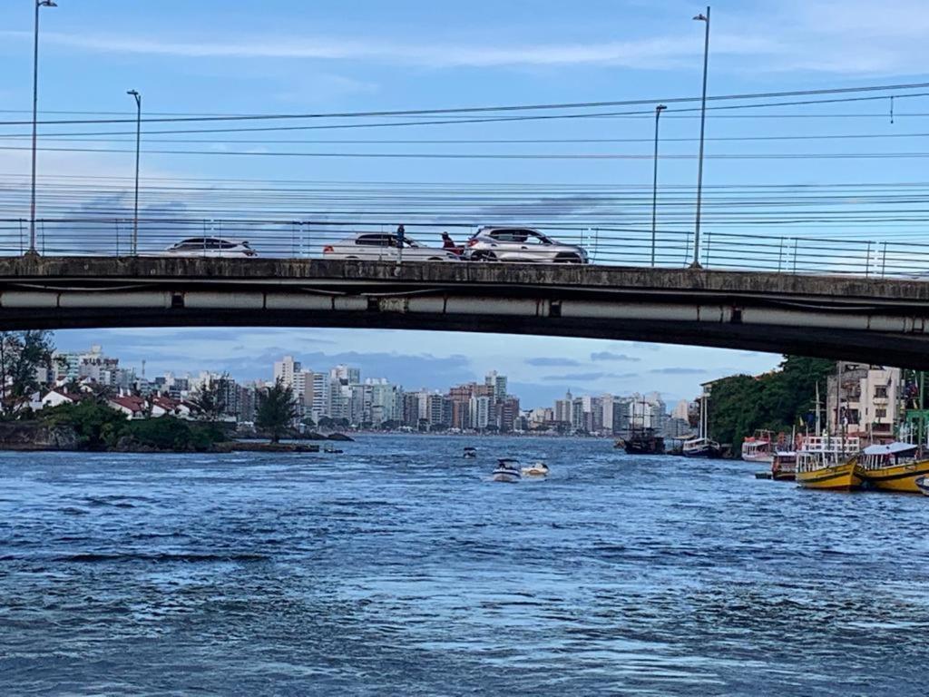 Apartamento Pe Na Areia E Aguas Tranquilas No Centro De Guarapari Extérieur photo
